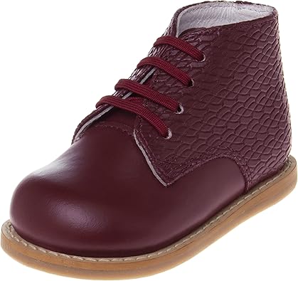 Zapatos para caminar para bebés Josmo Logan: zapatos para bebés cómodos y antideslizantes, botas para primeros pasos, color negro (talla mediana, para bebés)