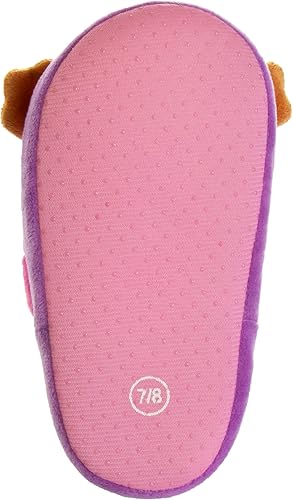 Pantuflas de la Patrulla Canina para niñas de Josmo Kids: lindas zapatillas de casa de Skye y Everest para interiores, pantuflas de felpa con forma de pata para niñas (niñas pequeñas/niñas pequeñas)