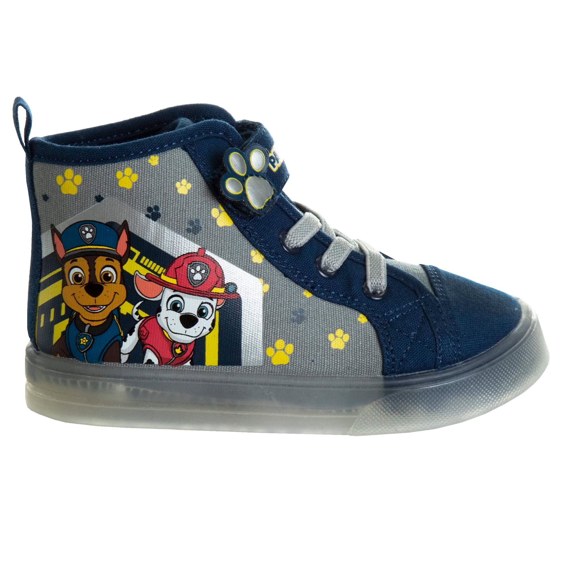 Zapatillas de deporte altas para niños Paw Patrol de Nickelodeon: Chase Marshall (niño pequeño)