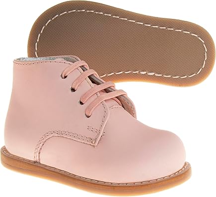 Zapatos para caminar para bebés Josmo Logan: zapatos para bebés cómodos y antideslizantes, botas para primeros pasos, color negro (talla mediana, para bebés)