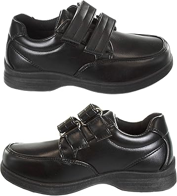 French Toast Boys Shoes - Kids Oxford School Uniform Loafer Church Dress Shoes Slip-On Faux-Leather (Toddler-Big Kid)