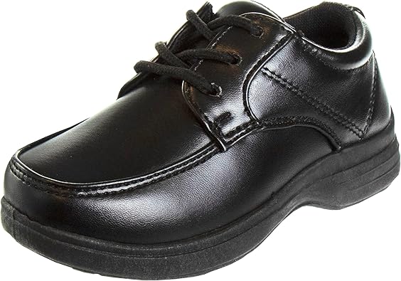 French Toast Boys Shoes - Kids Oxford School Uniform Loafer Church Dress Shoes Slip-On Faux-Leather (Toddler-Big Kid)