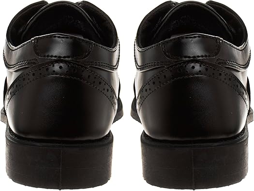 Josmo Boys Classic Comfort Dress Wing-Tip Oxford Shoe (niño pequeño, niño pequeño, niño grande), talla 7 para niños pequeños, negro