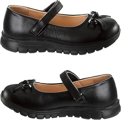 French Toast Girls Mary Jane Shoes School Kids Uniform Flats Ballet Strap Dress Formal Slip-On (Toddler, Little Kid, Big Kid)