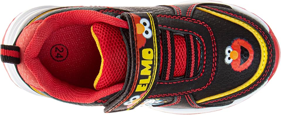 Sesame Street Sneakers - Kids Lightweight Athletic Breathable Running Tennis Shoes (Toddler-Little Kid)