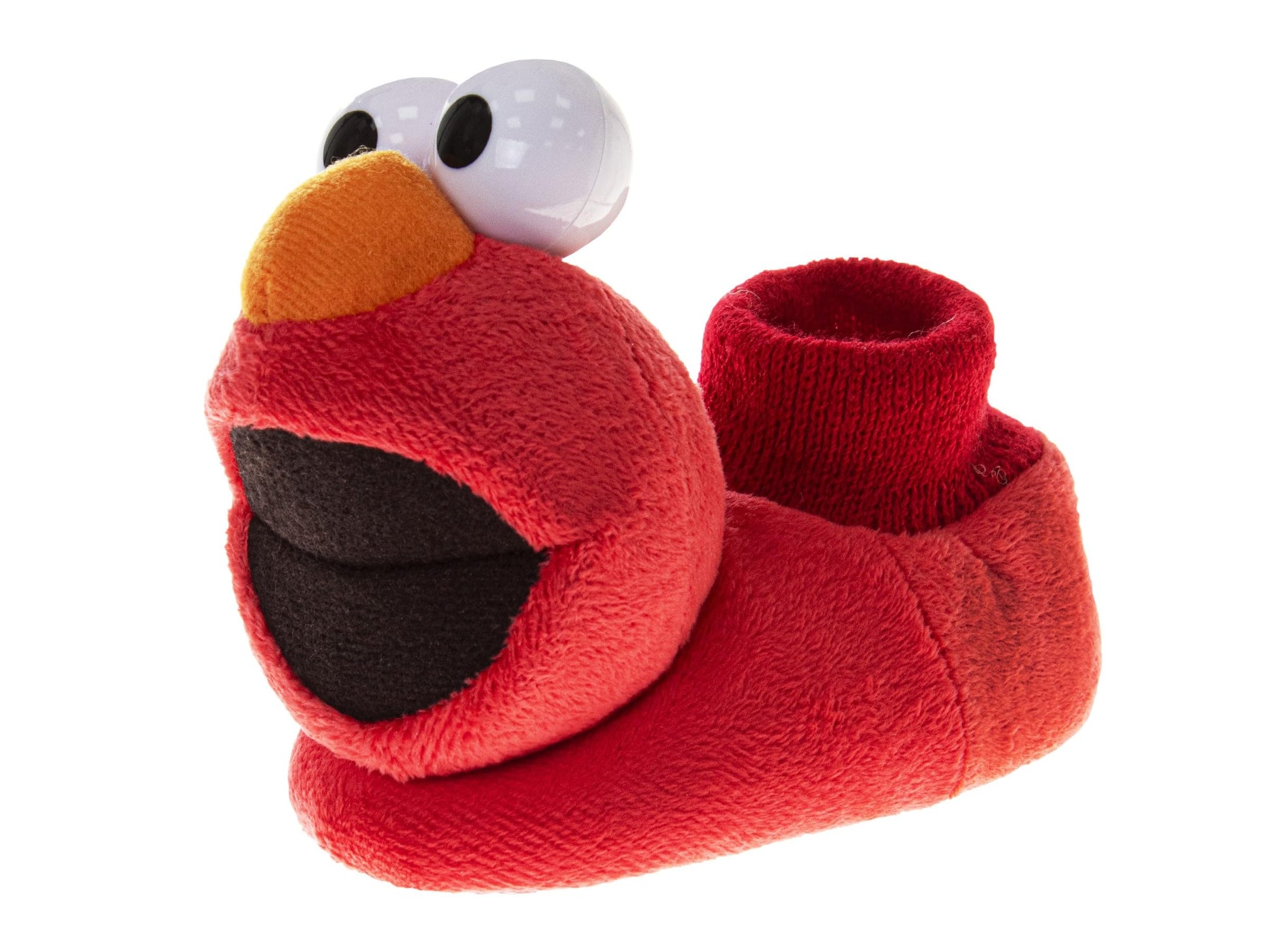 Pantuflas de Barrio Sésamo Groover BigBird CookieMonster Telly Zoe Oscar Elmo - Zapatillas de estar por casa cálidas y afelpadas para niñas y niños (tallas: bebés y niños pequeños)