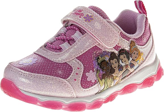 Zapatillas deportivas con luces de princesas de Disney (talla para bebés y niños pequeños)