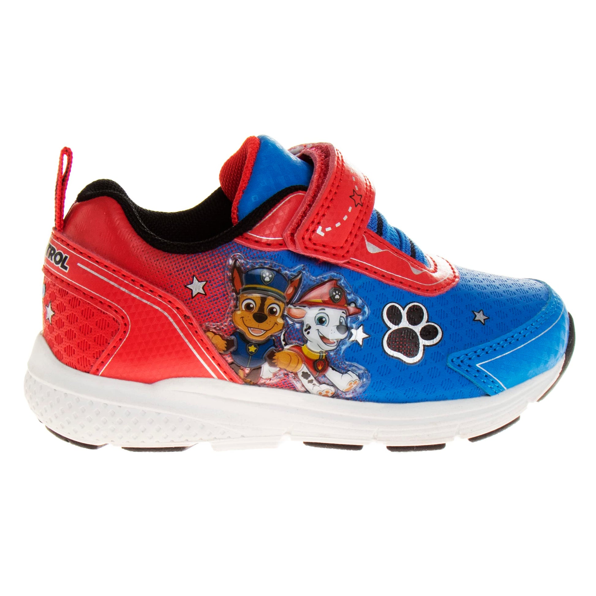 Zapatillas de tenis iluminadas Chase y Marshall de Paw Patrol para niños de Nickelodeon (para niños pequeños)