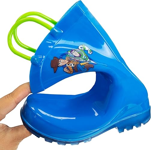 Botas de lluvia impermeables con asa fácil de tirar de Toy Story (para niños pequeños)