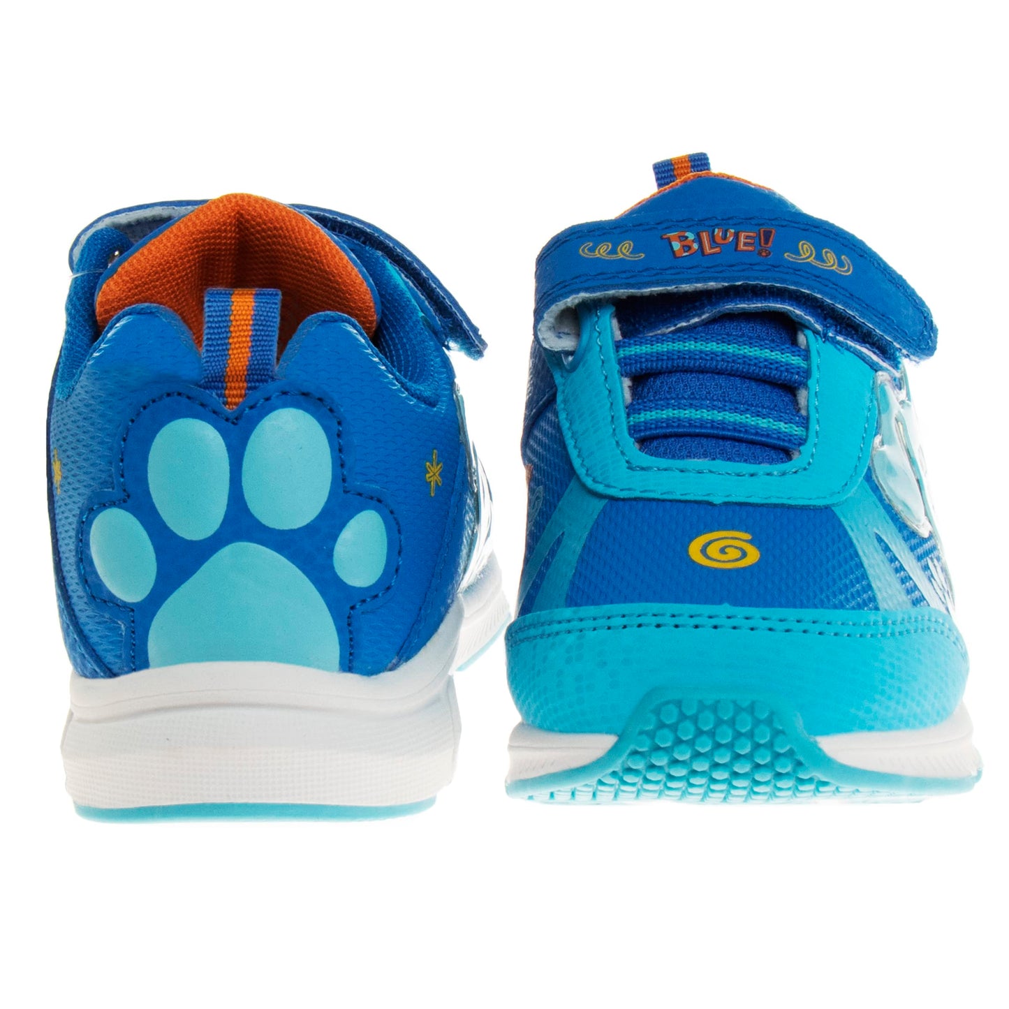 Zapatillas deportivas para niños de Nickelodeon Boys Blues Clues con luces, ligeras, transpirables, para correr y atletismo (talla 9 para niños pequeños)