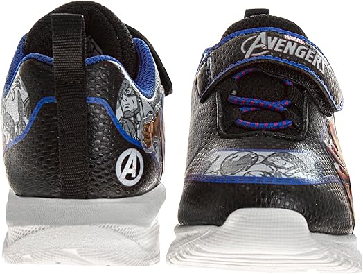 Zapatillas sin cordones con personajes de Marvel Comics: zapatos casuales de Los Vengadores (niños pequeños)