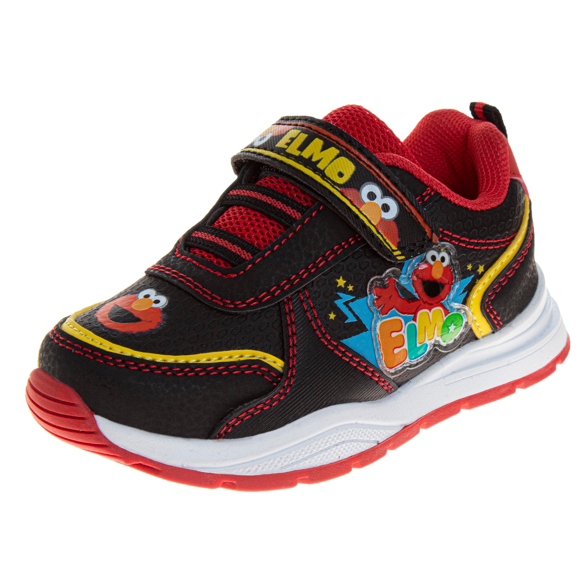 Sesame Street Sneakers - Kids Lightweight Athletic Breathable Running Tennis Shoes (Toddler-Little Kid)