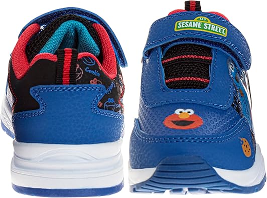 Sesame Street Sneakers - Kids Lightweight Athletic Breathable Running Tennis Shoes (Toddler-Little Kid)