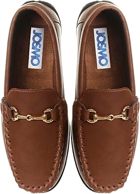 Josmo Boys Moccasin Driving Loafers - Casual Dress Penny Slip On Boat Shoes (Toddlers - Little Kids - Big Kids)