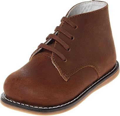 Zapatos para caminar para bebés Josmo Logan: zapatos para bebés cómodos y antideslizantes, botas para primeros pasos, color negro (talla mediana, para bebés)