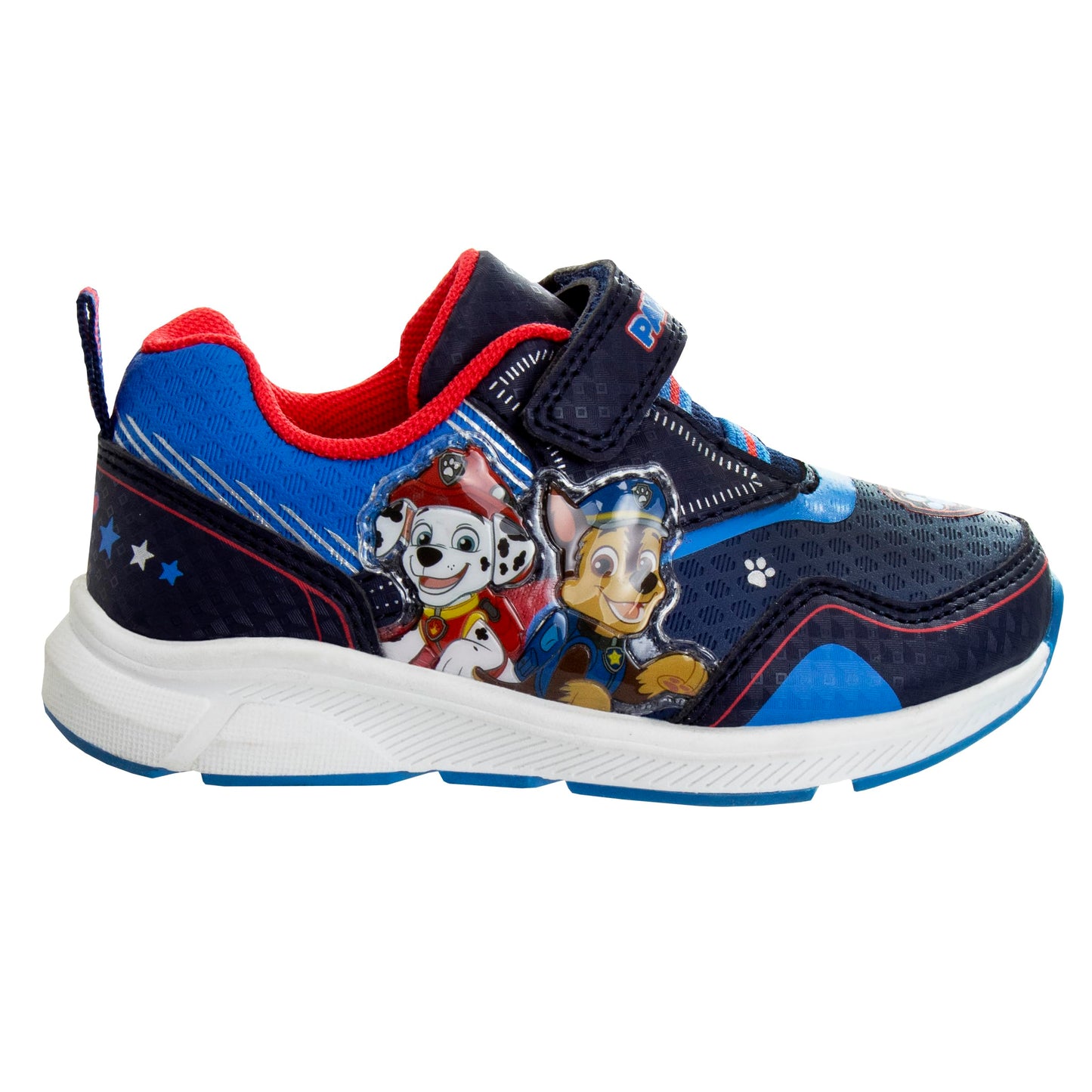 Zapatillas de tenis iluminadas Chase y Marshall de Paw Patrol para niños de Nickelodeon (para niños pequeños)