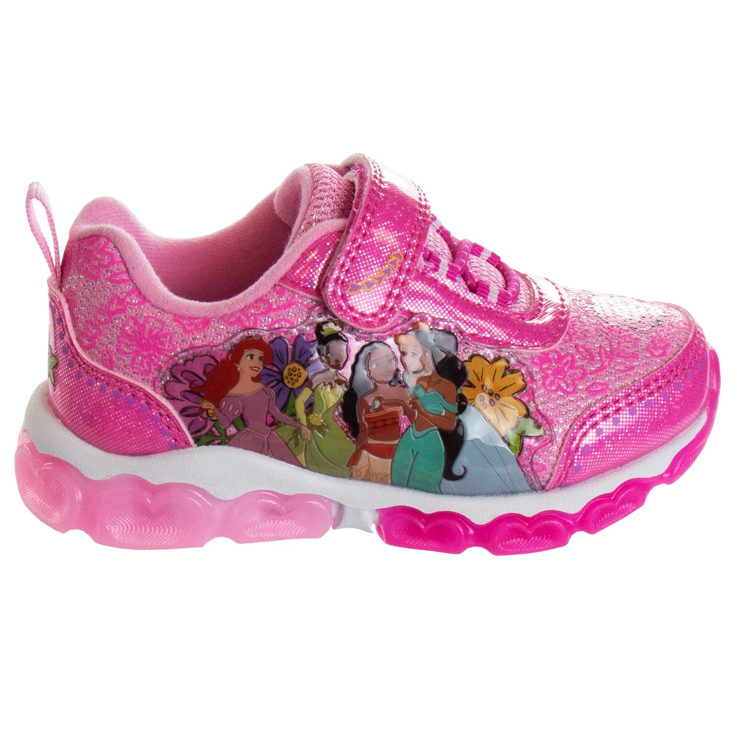 Zapatillas deportivas con luces de princesas de Disney (talla para bebés y niños pequeños)