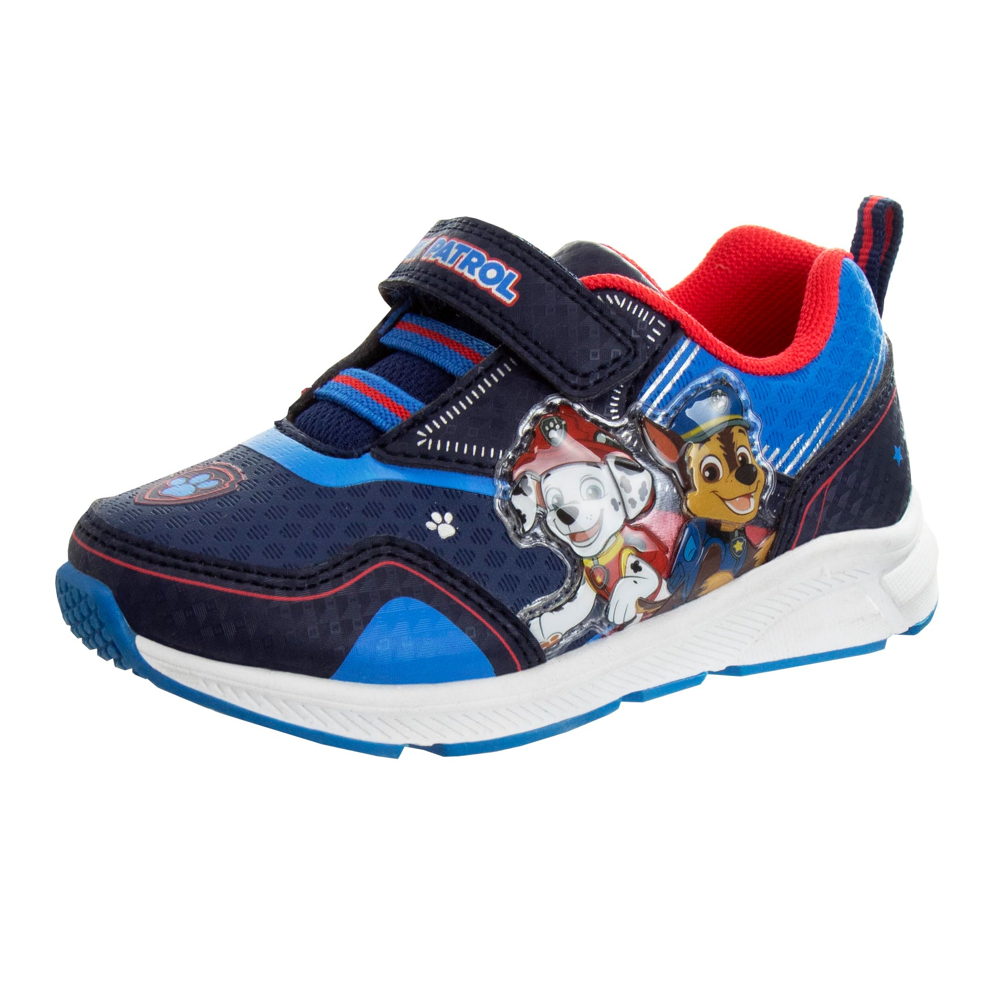 Zapatillas de tenis iluminadas Chase y Marshall de Paw Patrol para niños de Nickelodeon (para niños pequeños)