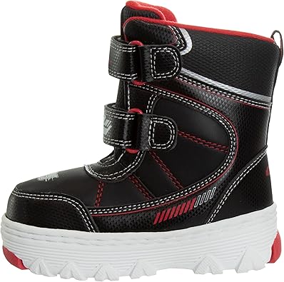 Botas de nieve de Cars Lightning Mcqueen: botas de invierno resistentes al agua para niños (bebés y niños pequeños)