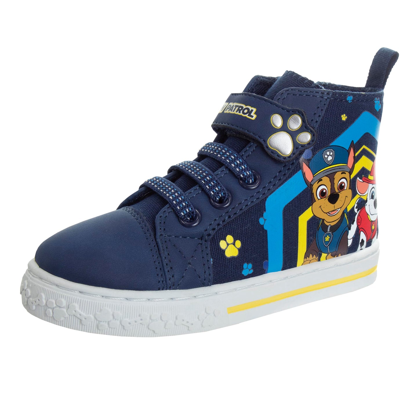 Nickelodeon boy's Paw Patrol Sneakers-Chase Marshall High-Top Running Shoes (Toddler/Little Kid)