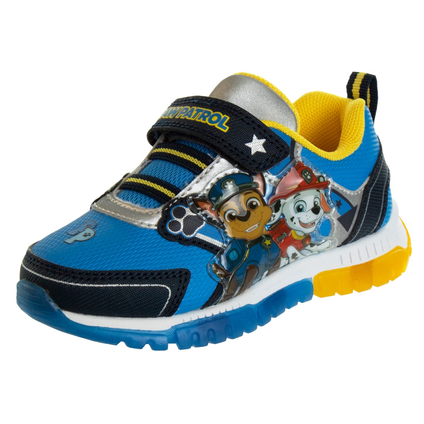 Zapatillas de tenis iluminadas Chase y Marshall de Paw Patrol para niños de Nickelodeon (para niños pequeños)