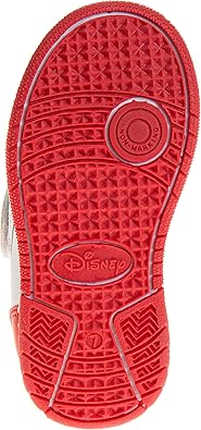 Zapatillas Disney Kids para niños, informales, sin cordones, ligeras, con diseño de Mickey Mouse (tallas 5 a 10 para niños pequeños)