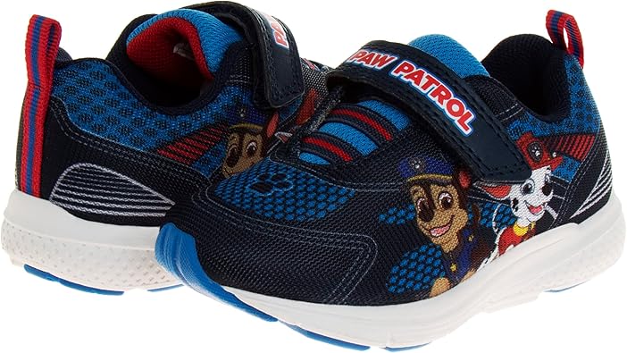 Zapatillas de tenis iluminadas Chase y Marshall de Paw Patrol para niños de Nickelodeon (para niños pequeños)