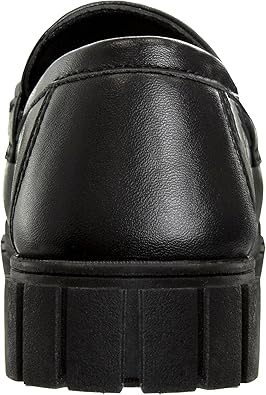 French Toast Girls Round Toe Ankle Strap MaryJane School Shoes - Mary Jane Chunky Platform Oxford Dress Shoe Pumps - Black/Navy/Brown (size 12-5 little kid/big kid)