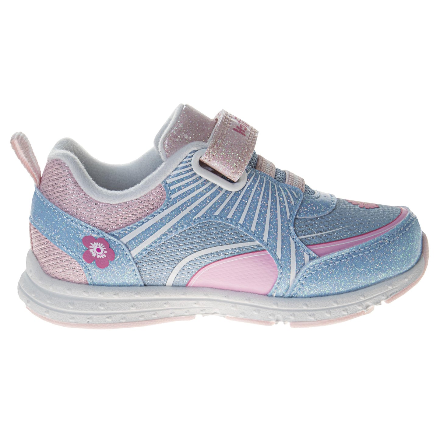 Zapatillas de tenis para niños con luces LED de Lilo &amp; Stitch de Disney, sin cordones, ligeras y transpirables, color rosa, azul y multicolor (talla para bebés y niños pequeños)