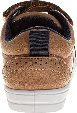 Zapatillas de deporte para niño French Toast sin cordones - Zapatillas deportivas informales de lona para niños - Negro (talla 5 para niños pequeños)