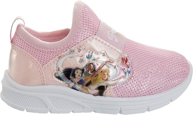 Zapatillas deportivas con luces de princesas de Disney (talla para bebés y niños pequeños)