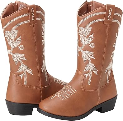 KENSIE GIRL Boots - Girls' Western Cowboy Boots (Toddler/Little Girl/Big Girl)