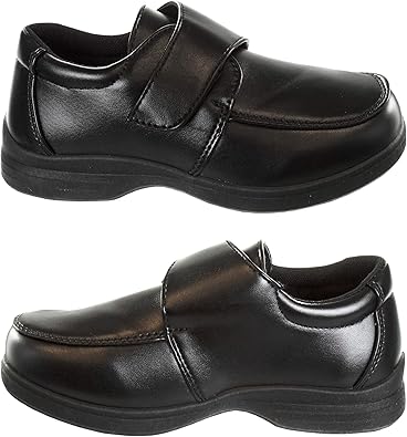 French Toast Boys Shoes - Kids Oxford School Uniform Loafer Church Dress Shoes Slip-On Faux-Leather (Toddler-Big Kid)