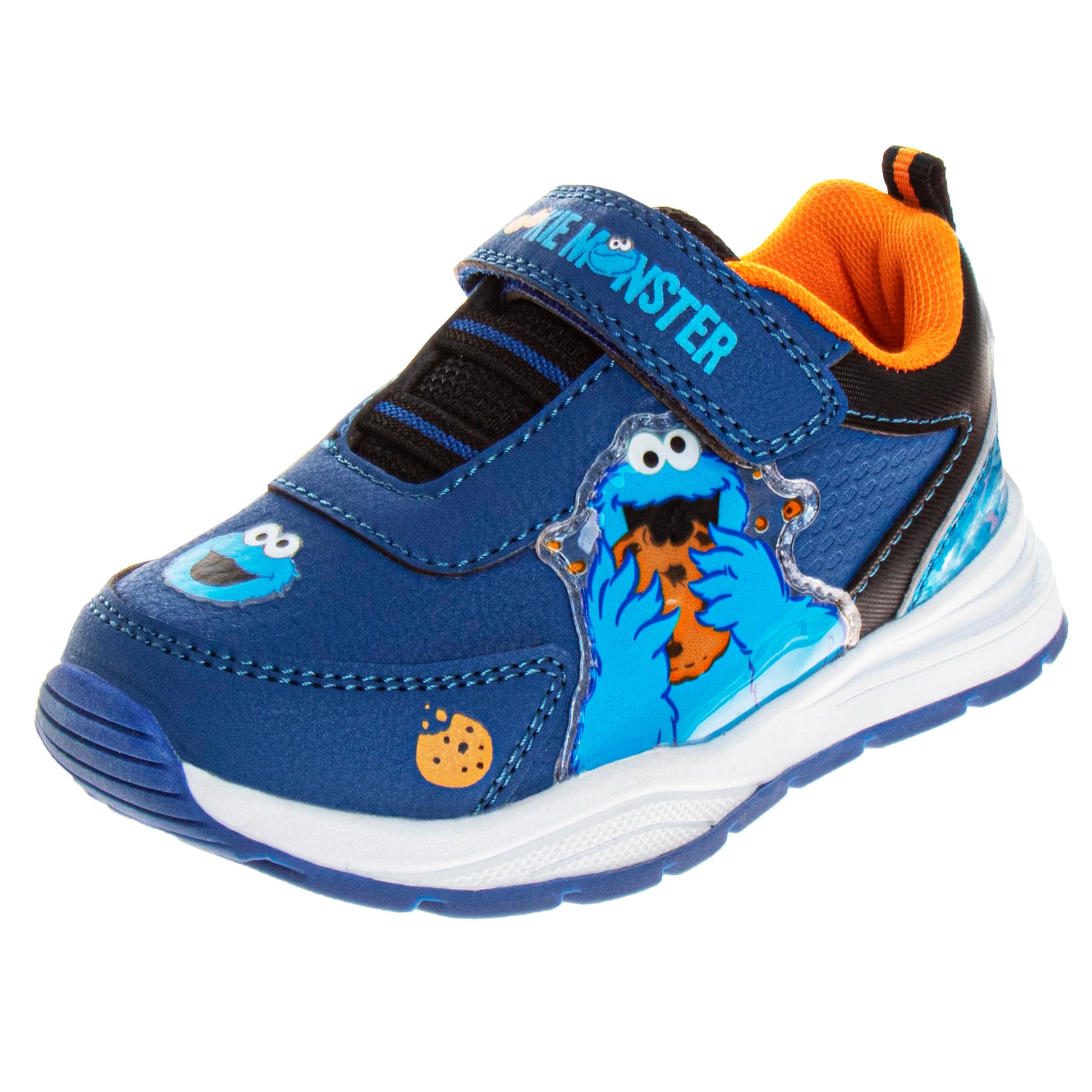 Sesame Street Sneakers - Kids Lightweight Athletic Breathable Running Tennis Shoes (Toddler-Little Kid)