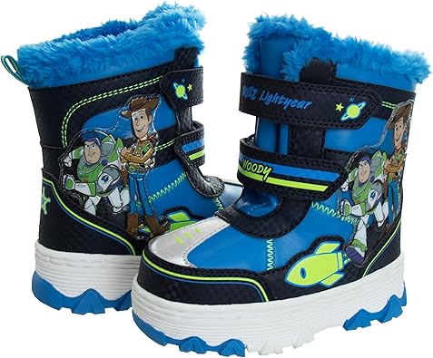 Botas de nieve de Toy Story: botas de invierno resistentes al agua para niños (bebés y niños pequeños)