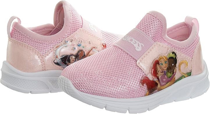 Zapatillas deportivas con luces de princesas de Disney (talla para bebés y niños pequeños)