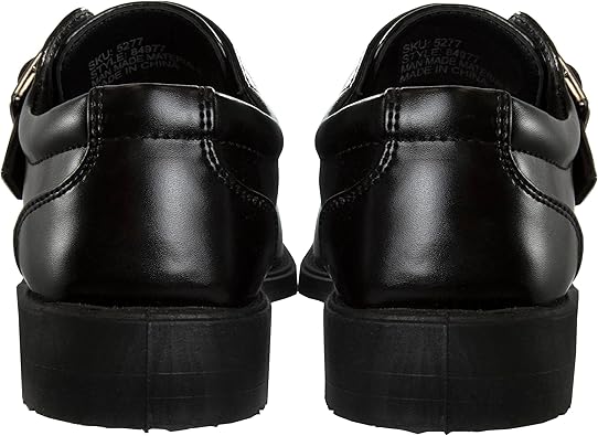 Josmo Boys Dress Shoes - Classic Laceup Oxford Casual Dress Formal Shoes - Black (Toddler/Little Kid 7-13/Big Kid 1-6)