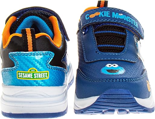 Sesame Street Sneakers - Kids Lightweight Athletic Breathable Running Tennis Shoes (Toddler-Little Kid)