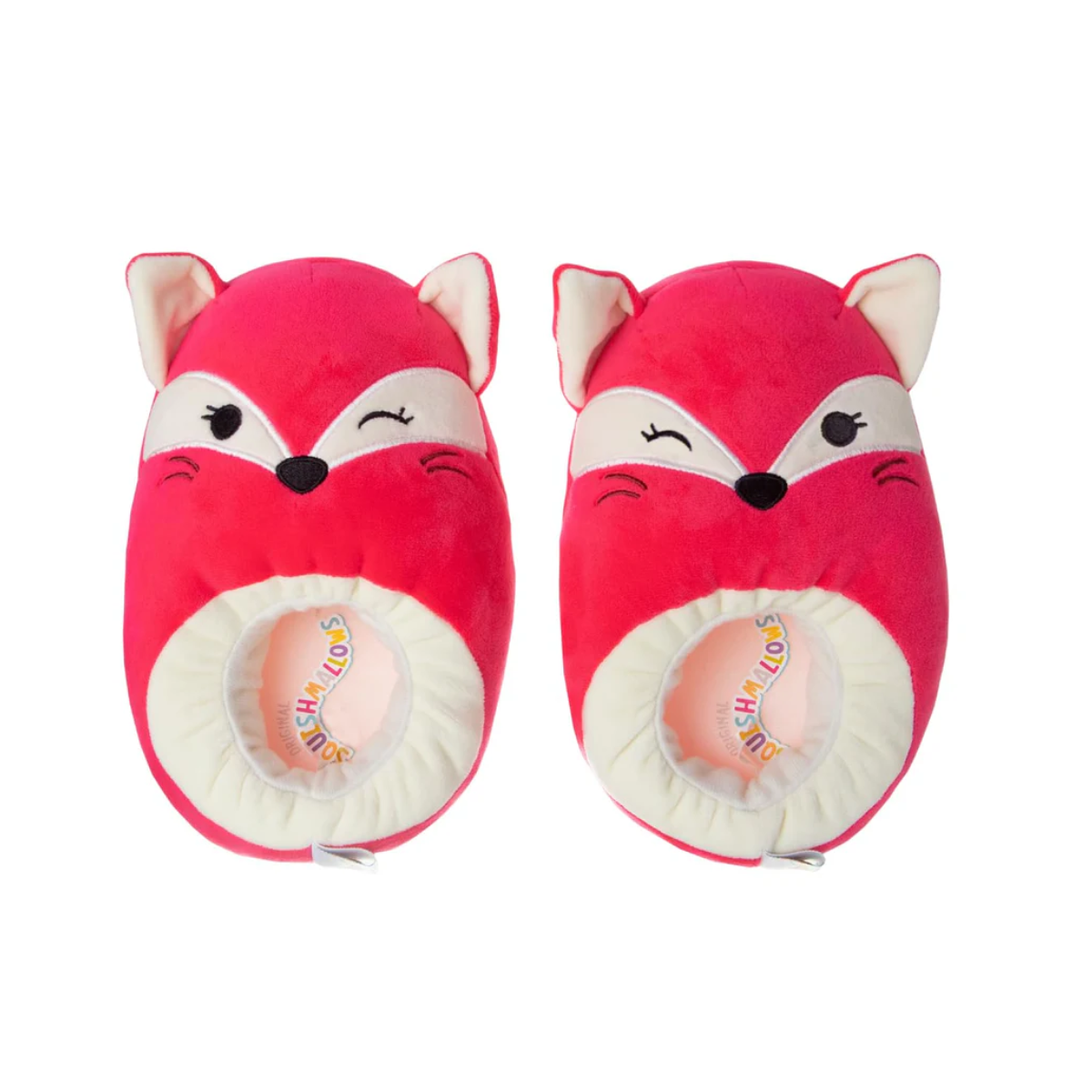 Pantuflas Squishmallows Fifi the Fox: pantuflas de felpa ligeras, cálidas, cómodas y suaves para hombre y mujer. Fifi the Fox (niño pequeño, niño grande y adulto)