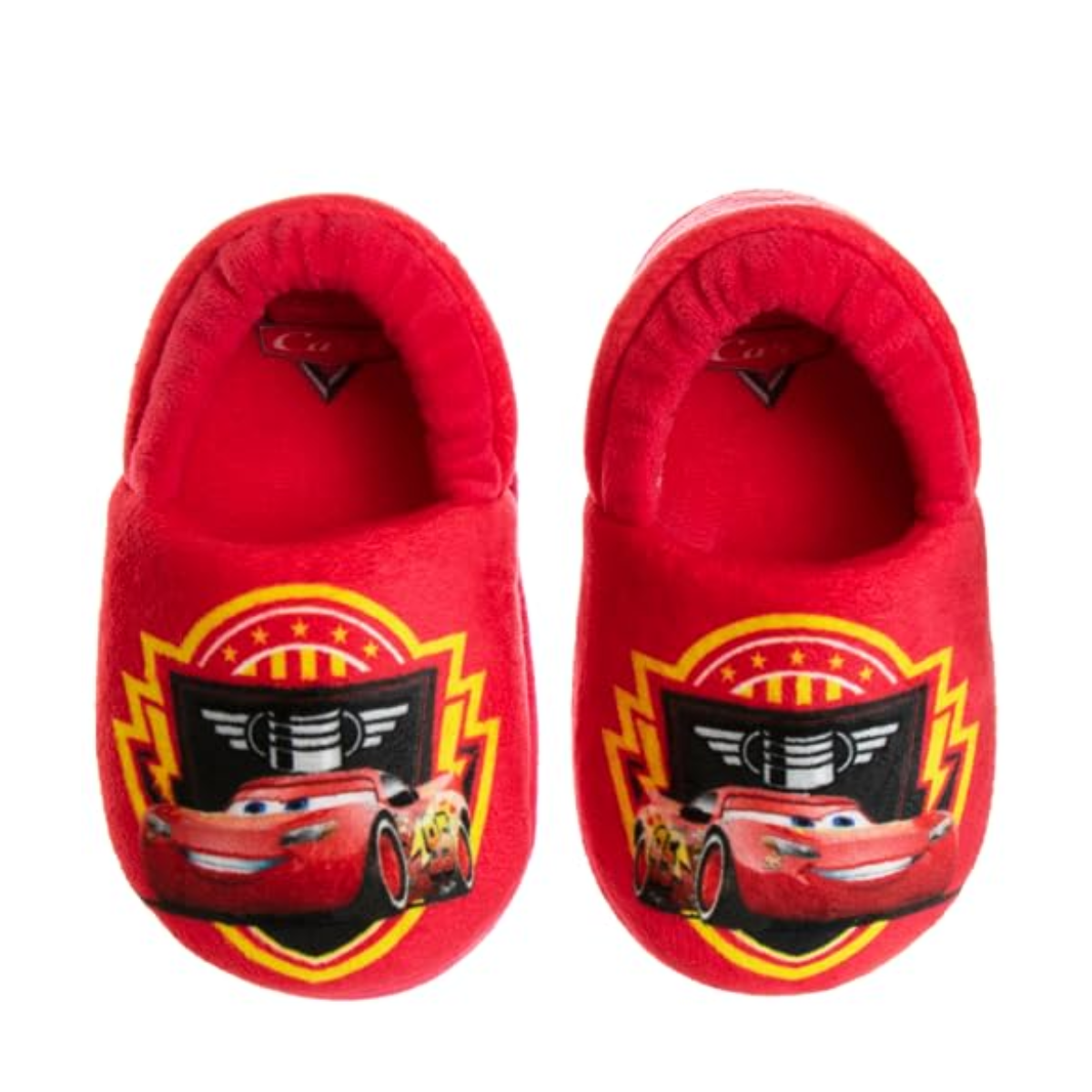 Pantuflas de Disney Cars: pantuflas de Rayo McQueen (para niños pequeños)