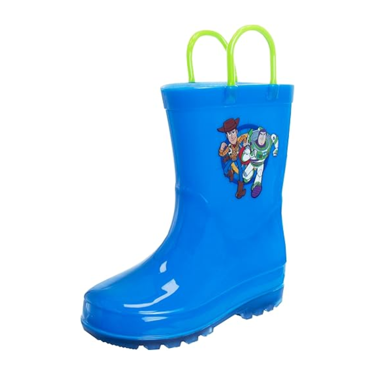 Botas de lluvia impermeables con asa fácil de tirar de Toy Story (para niños pequeños)