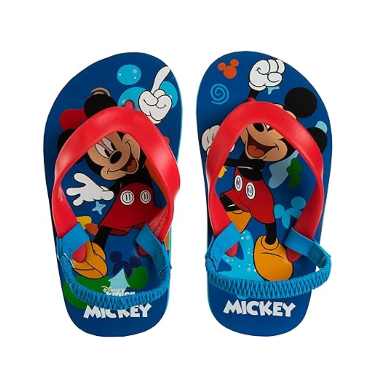 Chanclas con personajes de Mickey Mouse, sandalias para niños, zapatos acuáticos, chanclas de playa, sandalias de verano de secado rápido (para niños pequeños y pequeños)